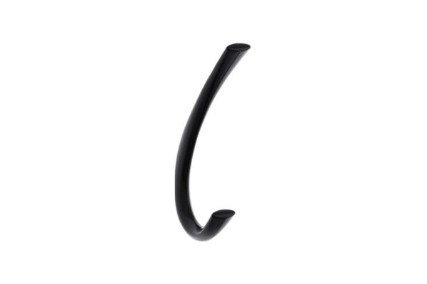Agățătoare cuier Belluna XL, finisaj negru lucios, H:130 mm