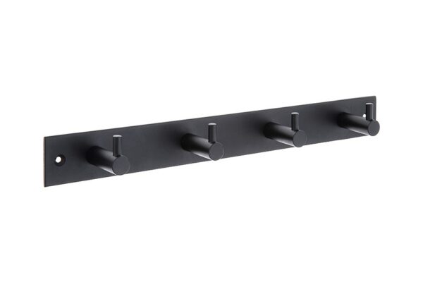 Agățătoare cuier Balo XL, finisaj negru mat, C:298 mm
